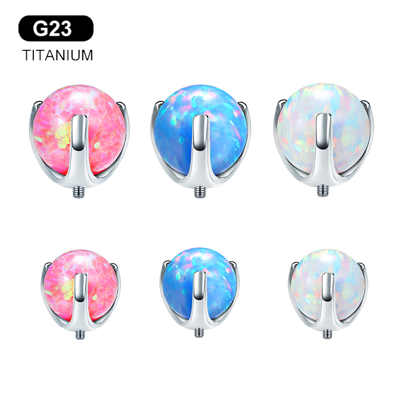 Body Jewelry Replacement Ball - G23 티타늄 피어싱 배꼽 스터드 교체