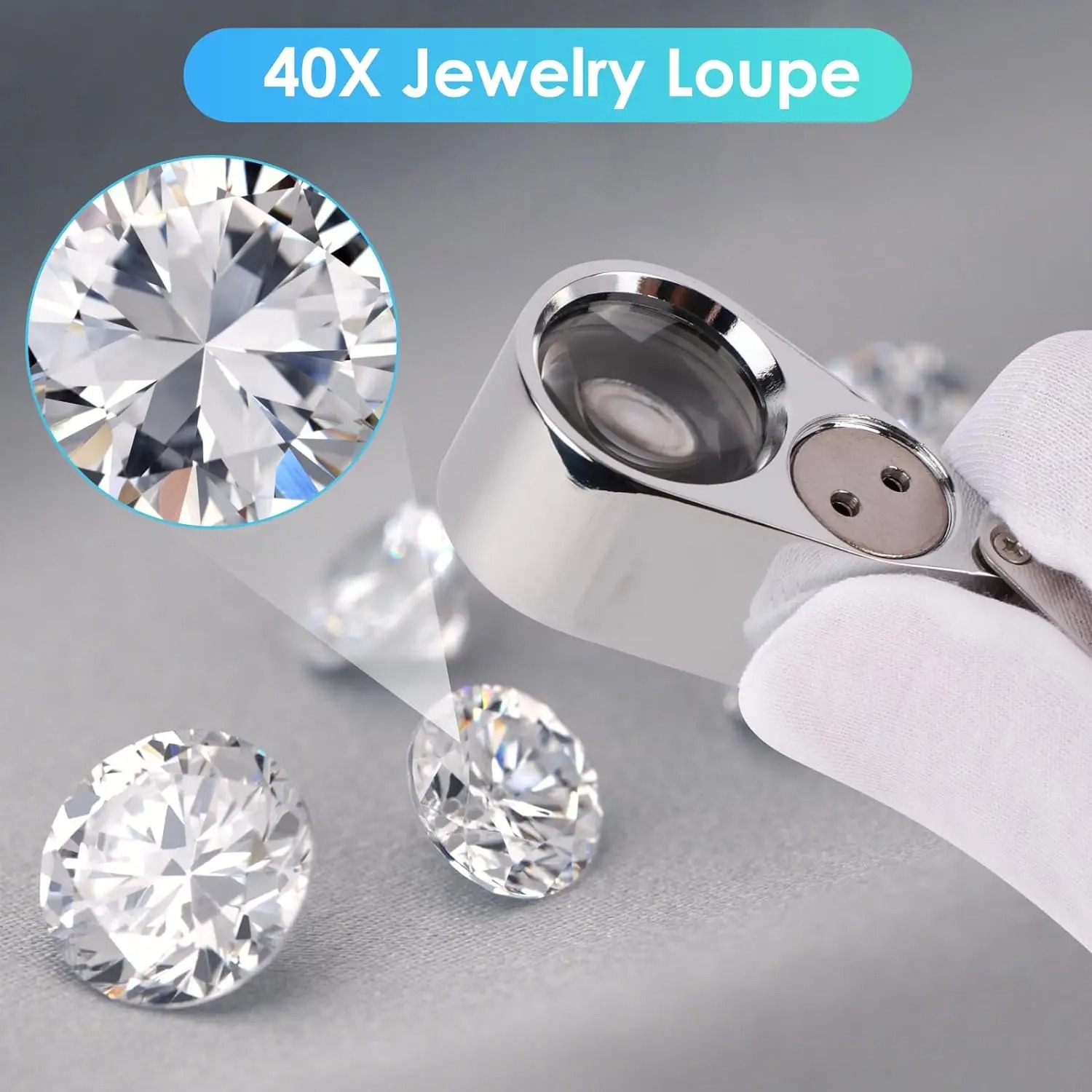 40배 확대경, LED 자외선 조명, 광학 유리, 금속 - Body Jewelry Repair 리뷰 및 가격
