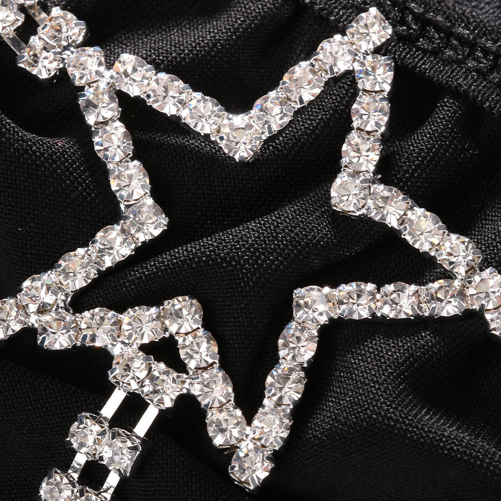 섹시한 크리스탈 스타 웨이스트 티팬티 바디 체인 비키니 - Body Jewelry For You 리뷰 및 가격